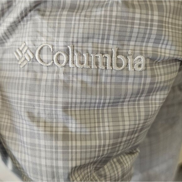 Columbia Women's Hooded Plaid Puffer Jacket Small - Picture 5 of 11